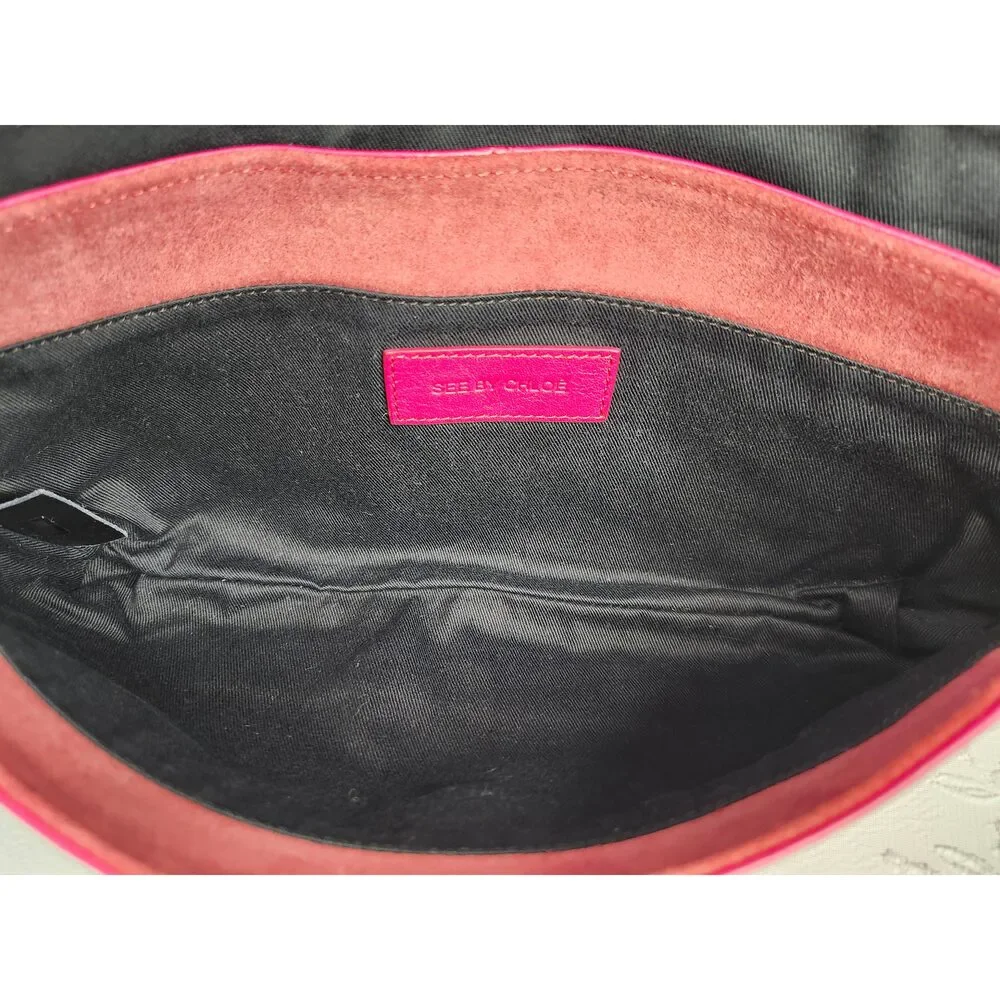 Chloe See by Chloe Pink Martini Shoulder Bag with Dustbag - Picture 6 of 11